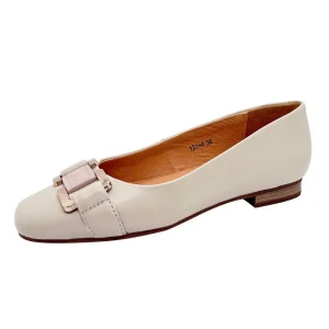 Professional 100% Genuine Leather Comfortable Rubber Sole Flat Leather Shoes