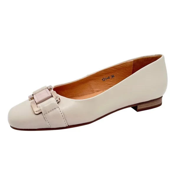 Professional 100% Genuine Leather Comfortable Rubber Sole Flat Leather Shoes