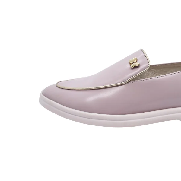 Professional 100% Leather Women Loafers Hard-wearing Women Leather Loafers - Image 5