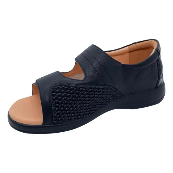 High Quality Light Weight Comfortable Rubber Sole Classic Leisure Leather Sandals - Image 5