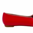Price Comfortable Rubber Sole Genuine Leather Shoe Leather Flats Shoes for Women