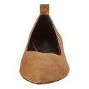 Professional High Quality 100% Genuine Leather Stylish  Women Suede Flat  Shoes