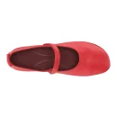 Mary Jane Flats Shoes for Girls Dance Flat Genuine Cow Leather Shoes for Women