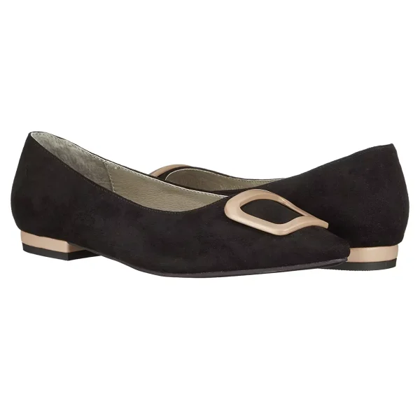 Professional New Arrival  Fashion Trend  High-end Casual Women Flat Suede Shoes - Image 2