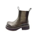 Height Increasing New Style Fashion Comfortable Rubber Sole Professional Casual Leather Boots for Ladies