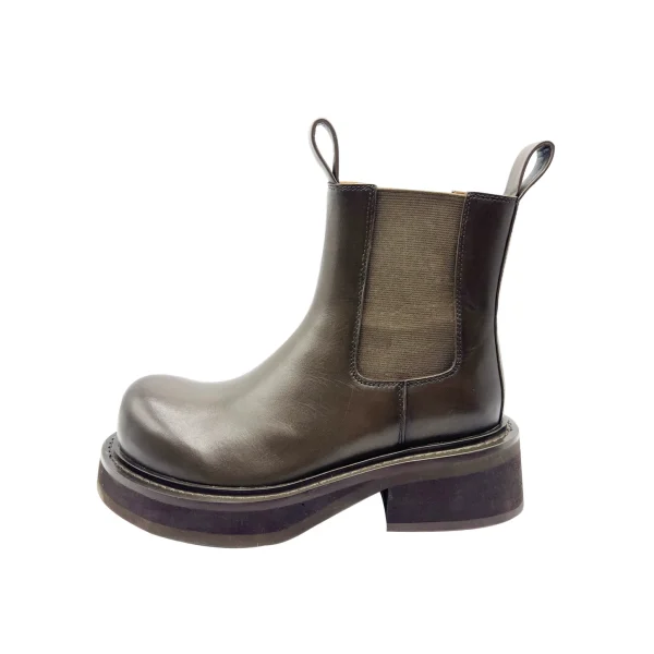 Height Increasing New Style Fashion Comfortable Rubber Sole Professional Casual Leather Boots for Ladies - Image 4