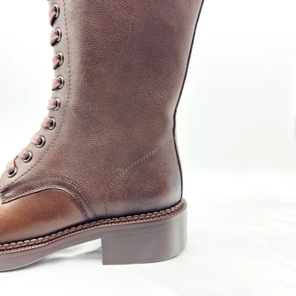 High-end Fashion Trend 100% Genuine Leather Professional Leather Boots for Ladies - Image 6