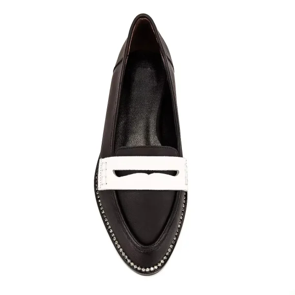 Professional Best-selling Light Weight Classic Leisure New Fashion Loafers Cow Leather Shoes for Girls - Image 3
