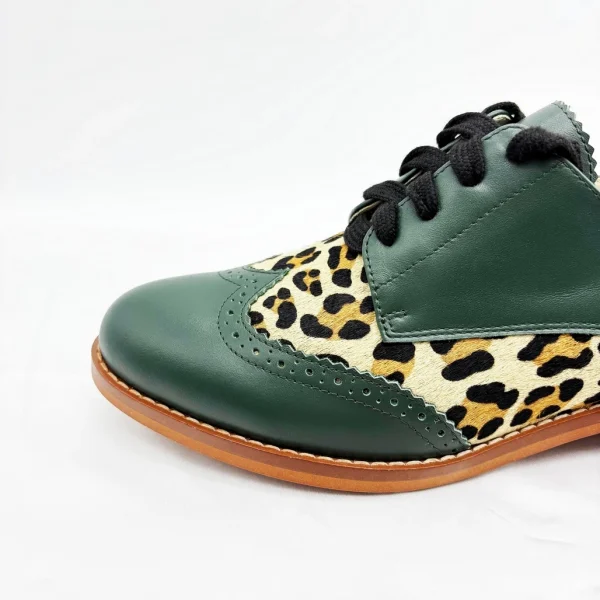 New Trend Fashion British Design Comfortable Rubber Sole Hard-wearing  Women Leather Shoes - Image 5