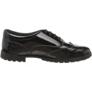 High Quality Classic Casual Lace-up Walking Loafers Women Cow Leather Shoes