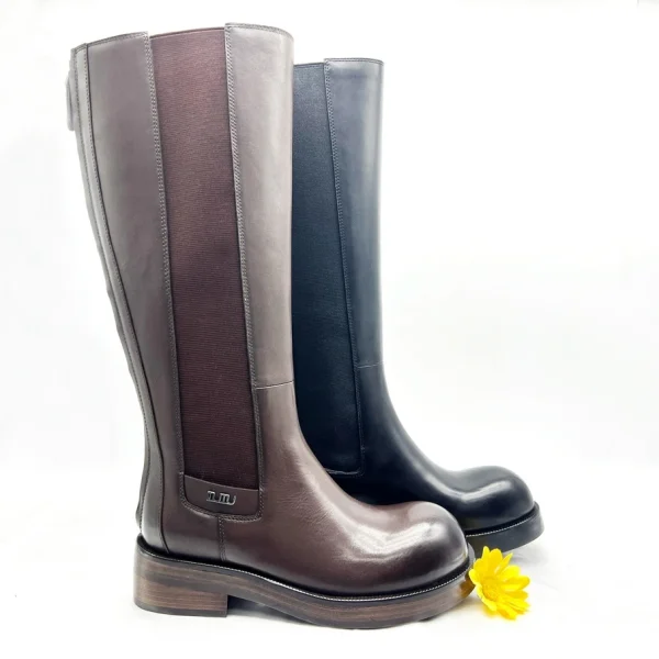 High-end New Style Fashion High Quality Professional Casual Leather Boots for Ladies