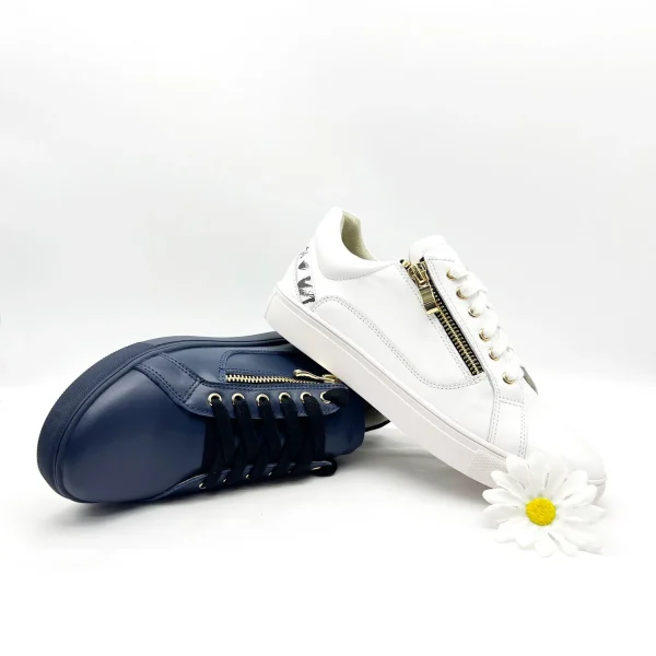 Fashion Trend 100% Genuine Leather Breathable Classic Leisure Sport Casual Anti-Slippery  Shoes for Women - Image 3