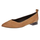 Professional High Quality 100% Genuine Leather Stylish  Women Suede Flat  Shoes