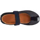 Light Weight Hard-wearing Elastic Band Fashion Dancing Flats Leather Shoes for Ladies