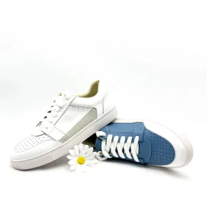 Fashion Trend 100% Genuine Leather Breathable Classic Leisure Sport Walking Shoes for Women